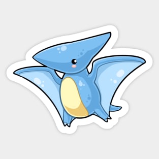 Kawaii dinosaur - Pterodactyl Sticker